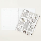 Paarden Antiek Adverteren krantenkunst Planner