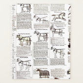 Paarden Antiek Adverteren krantenkunst Planner (Voorkant)