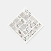 Paarden Antiek Adverteren krantenkunst Servet (Hoek)