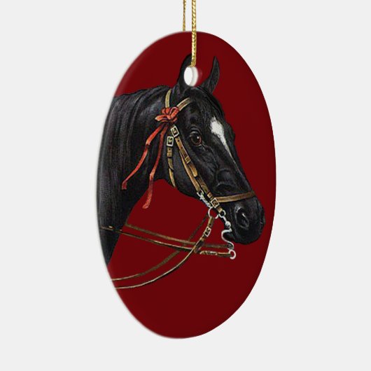 Paarden  Art Ornament (Rechts)