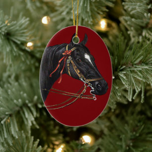 Paarden  Art Ornament
