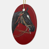 Paarden  Art Ornament (Links)