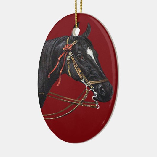 Paarden  Art Ornament (Links)