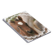 Paarden Baby-laptop Notitieboek (Rechterzijde)