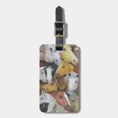 Paarden Bagagelabel (Voorkant verticaal)