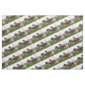 Paarden beelden stof (Fat Quarter)