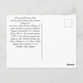 Paarden bij een rivier rond 1800 briefkaart (Achterkant)