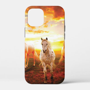 Paarden bij zonsondergang Case-Mate iPhone case