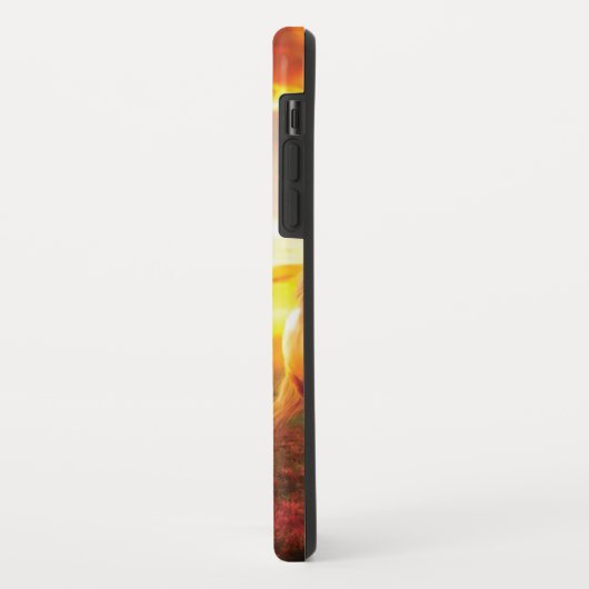 Paarden bij zonsondergang Case-Mate iPhone case (Achterkant/links)