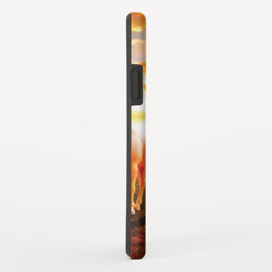 Paarden bij zonsondergang Case-Mate iPhone case (Achterkant/rechts)