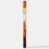 Paarden bij zonsondergang iPhone hoesje (Linkerkant)