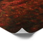 Paarden bij zonsondergang poster (Hoek)