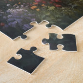 Paarden bij zonsopgang legpuzzel (Zijkant)