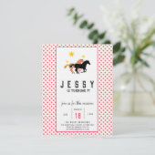 Paarden Birthday-uitnodigingen Kaart (Staand voorkant)