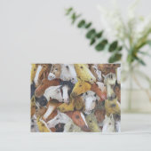 Paarden Briefkaart (Staand voorkant)