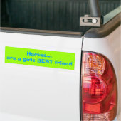 Paarden Bumpersticker (Op Truck)