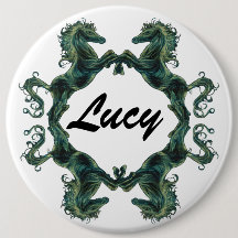 Paarden Button Badge