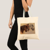 Paarden Canvas tas (Voorkant (product))
