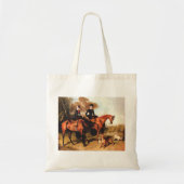 Paarden  Canvas tas (Voorkant)