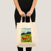 Paarden Canvas tas - "ongerept" (Voorkant (product))
