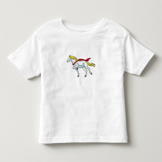 Paarden cape kinder shirts (Voorkant)
