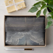  paarden Carrousel Decoupage papier. Tissuepapier (Geschenk)