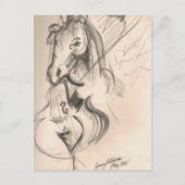 Paarden Cello-ontwerp Briefkaart (Voorkant)