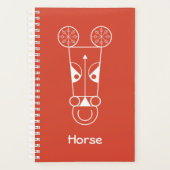 Paarden Chinese Zodiac Planner (Voorkant)
