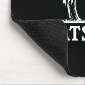 Paarden citeren mijn Therapist eet hay Grazing Paa Muismat (Hoek)