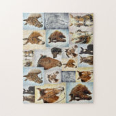 Paarden Collage Puzzle Legpuzzel (Verticaal)