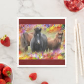 Paarden Colorful Servet (Insitu)