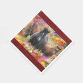 Paarden Colorful Servet (Hoek)