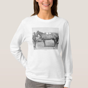 Paarden "Comanche" de enige overlevende van de Cus T-shirt