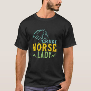 Paarden - Crazy Horse Lady T-shirt
