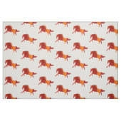 Paarden Custom Ivoor Linnen (54" breedte) Stof (Fat Quarter)