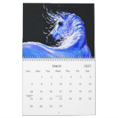 Paarden, de kunst van Eve Mazur Kalender (Mar 2027)
