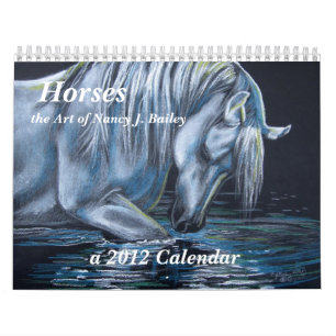 Paarden - de Kunst van Nancy J. Bailey Kalender