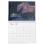 Paarden - de Kunst van Nancy J. Bailey Kalender (Feb 2027)