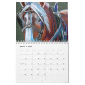 Paarden, de kunst van Nancy J. Bailey Kalender (Mar 2027)