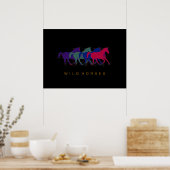 paarden décor print (Keuken)