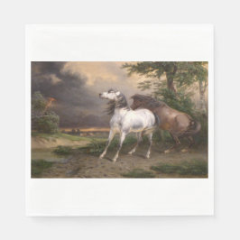 Paarden die door het Storm zijn bevrucht (door Car Servet