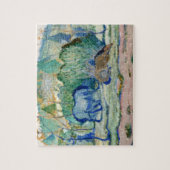 Paarden die grazen door Franz Marc, Kunst Legpuzzel (Verticaal)