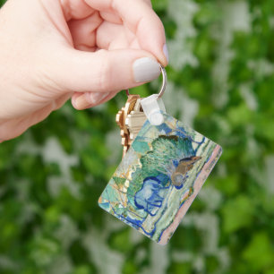 Paarden die grazen door Franz Marc,  Kunst Sleutelhanger