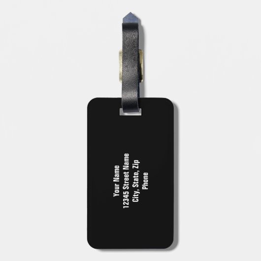 Paarden die het etiket van het bagagelabel met dou (Achterkant verticaal)