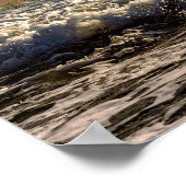 Paarden die in het Surf lopen Poster (Hoek)