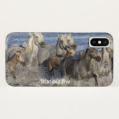 Paarden die in het water galmen Case-Mate iPhone case (Achterkant (horizontaal))
