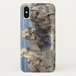 Paarden die in het water galmen Case-Mate iPhone case