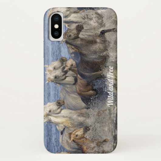 Paarden die in het water galmen Case-Mate iPhone case (Achterkant)
