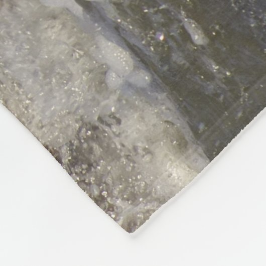 Paarden die in het water galmen fleece deken (Hoek)