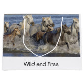 Paarden die in het water galmen groot cadeauzakje (Voorkant)